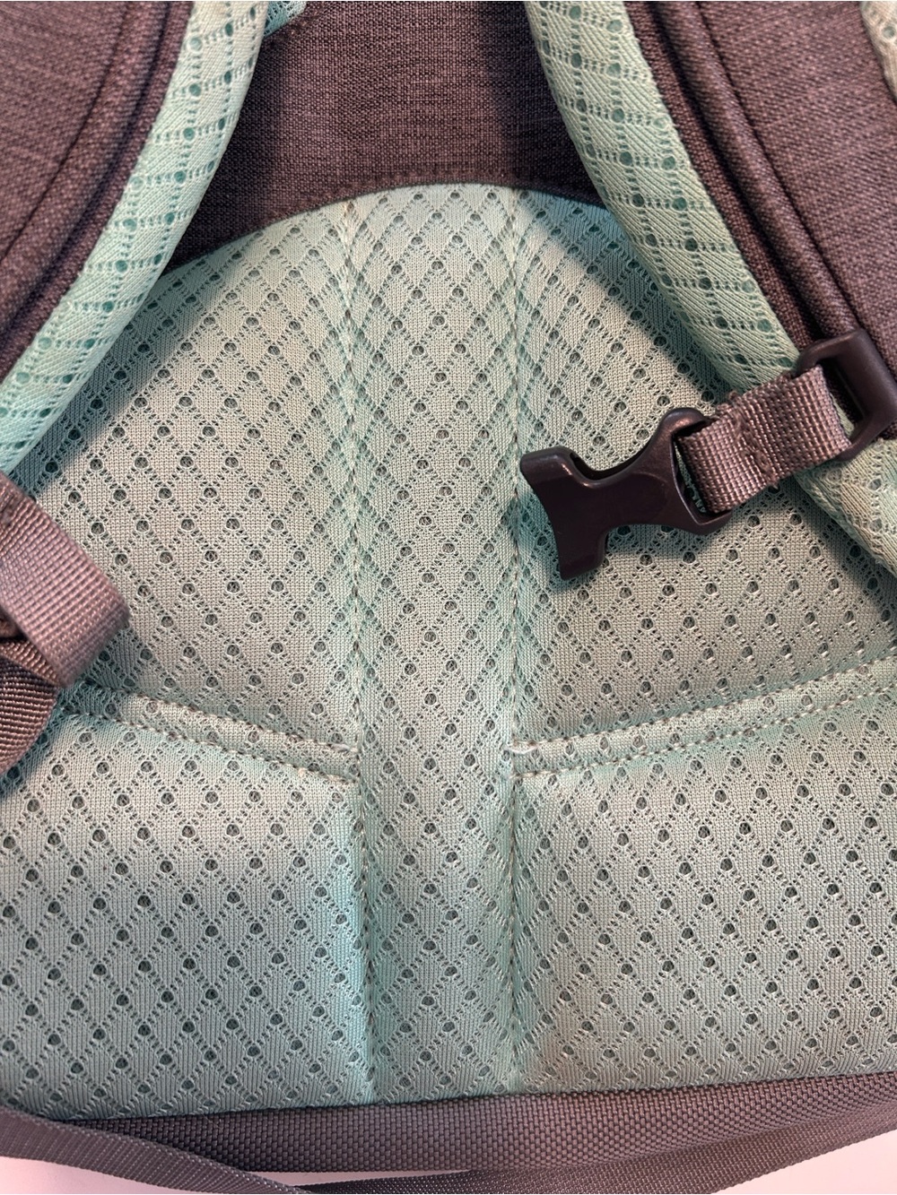 The North Face Gray Recon Backpack with Mint Accents - Picture 7 of 12
